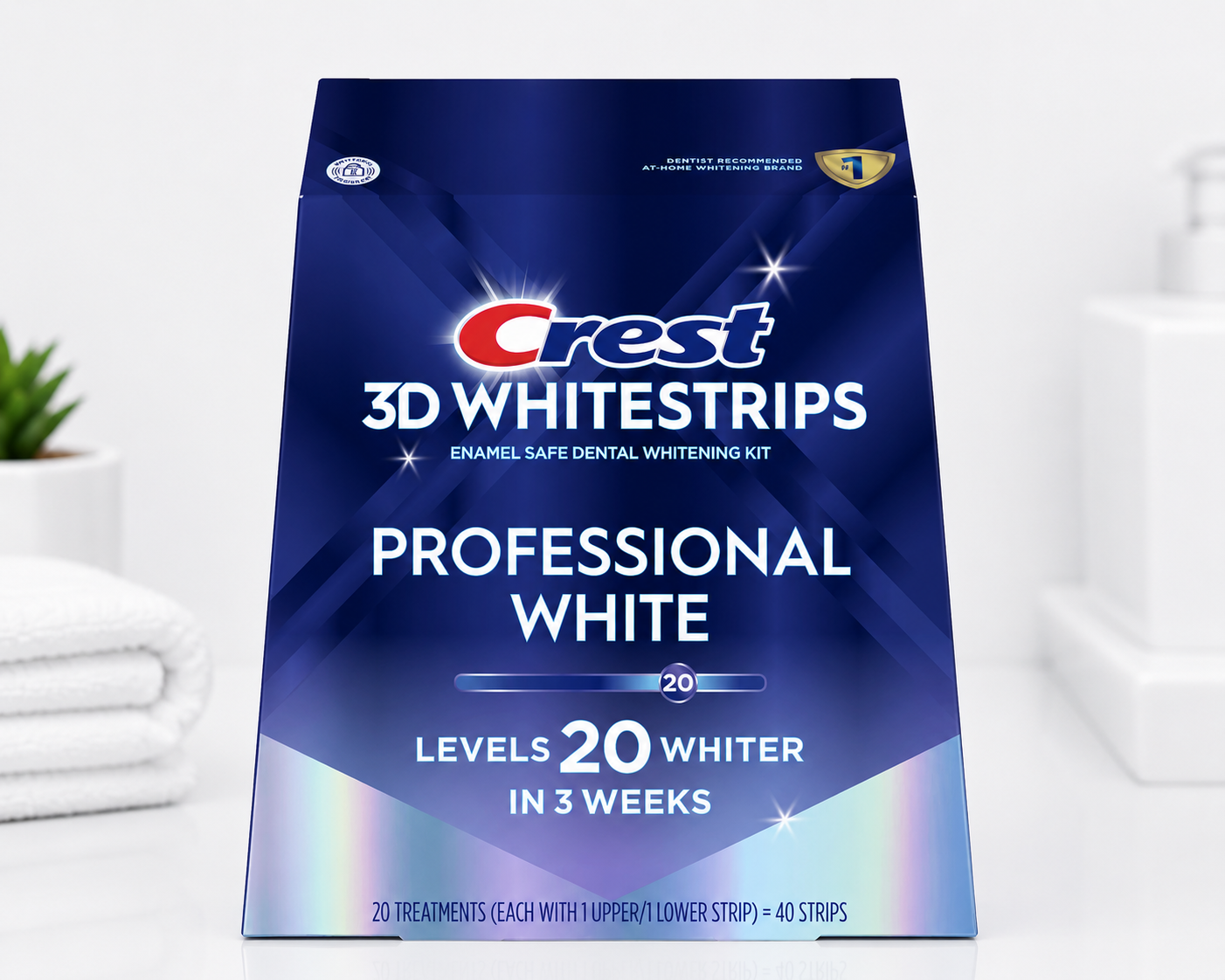 Crest 3D White Whitestrips - Professional White